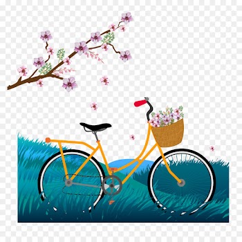 Message Day Love Morning Facebook - Vector beautiful lawn bike 