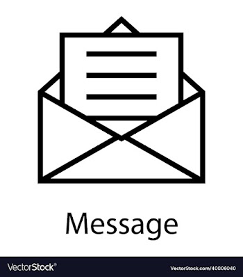 message line icon isolated send e-mail receive