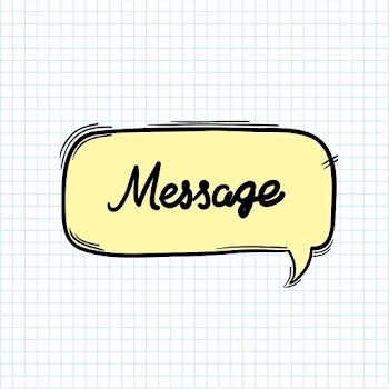 Message word in speech bubble | Free stock vector - 60811