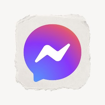 Messenger icon for social media | Free Icons - rawpixel