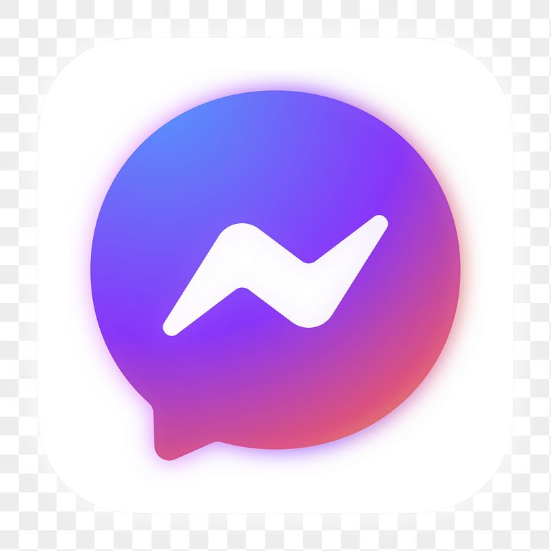 Messenger icon for social media | Free Icons - rawpixel