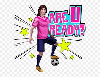 Messi Games Stickers Messages Sticker-8 - Kick Up A Soccer Ball