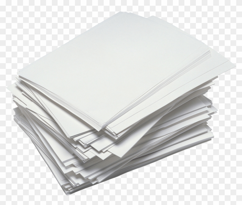 Messy Paper Stack Transparent Png - Stack Of Papers Transparent