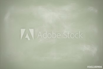 Messy school chalkboard