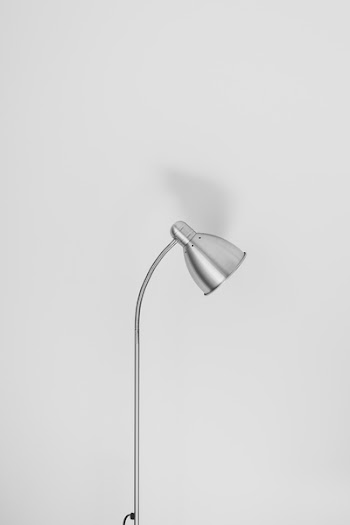 Metal desk lamp