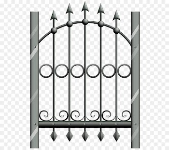 Metal Gate Fence Wrought iron Door - Fence pattern 