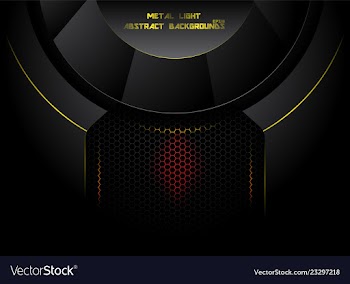 Metal light graphics scene vector image