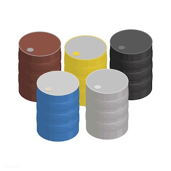 Metal liquid container isolated on background | Free stock vector - 393321