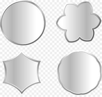 Metal Silver Download - Metal silver different shape signs 