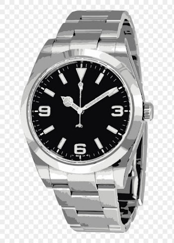 Metal wrist watch png sticker | Free PNG - rawpixel