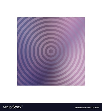 Metallic background design with concentric circles vector image