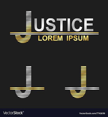 Metallic business font design - letter J vector image