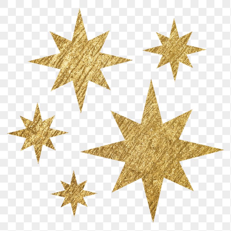 Metallic starburst png icon sticker, | Free PNG - rawpixel
