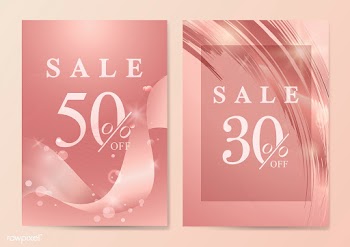 Metallic wave abstract background set | Free stock vector - 564481