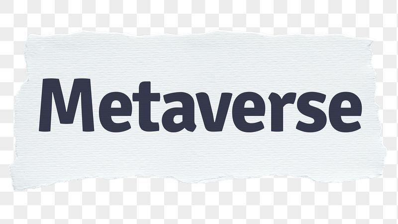 Metaverse png word sticker typography, | Free PNG - rawpixel