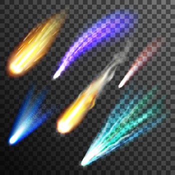 Meteor and comet set