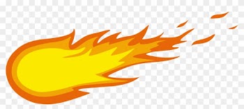 Meteor Clip Art - Fire Ball Clip Art
