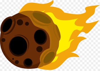 Meteoroid Meteorite Meteor shower Asteroid Clip art - fireball 