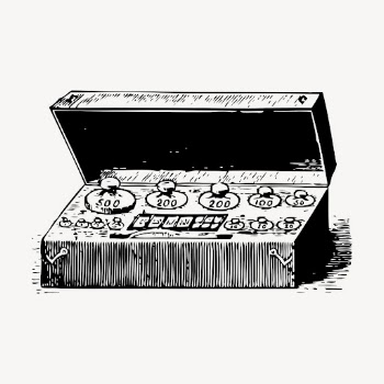 Metric weights clipart, vintage illustration | Free Vector - rawpixel