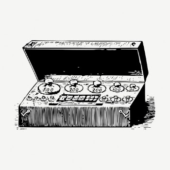 Metric weights drawing, vintage illustration | Free PSD - rawpixel