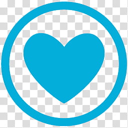 MetroStation, blue heart transparent background PNG clipart