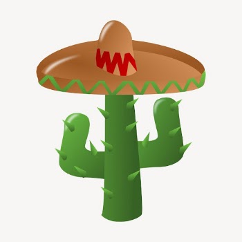 Mexican cactus clipart, illustration vector. | Free Vector - rawpixel