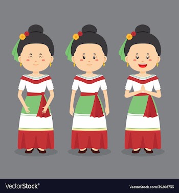mexican character with various expression