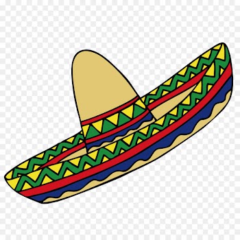 Mexican Hat Mexico Clip art - Cartoon Mexican Hat 