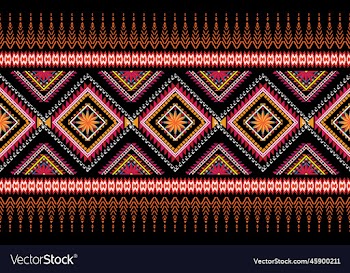 mexican indian design with tribal ethnic themes