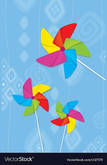  					Mexican Windmill vector image														