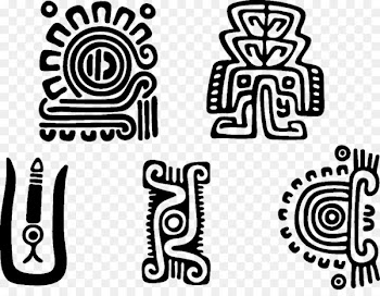 Mexico Maya civilization Tenochtitlan Symbol Aztec - Egypt Totem material 
