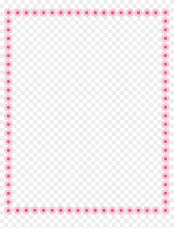Mi Little Princess Collection Page Borders, Borders - Pink Diamond Border