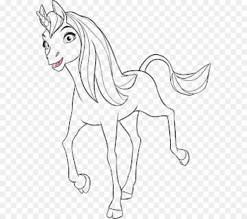 Mia and me - Free the Unicorns Drawing Coloring book Game - others 