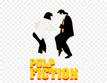 Mia Wallace Vincent Vega T-shirt Dance Film poster - Creative poster - Pulp Fiction, dancing 