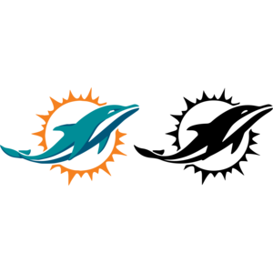 Miami Dolphins logo, Vector Logo of Miami Dolphins brand free ...