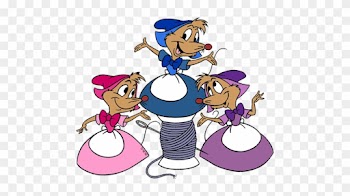 Mice Clipart Cinderella Mice - Cinderella Mice Clip Art