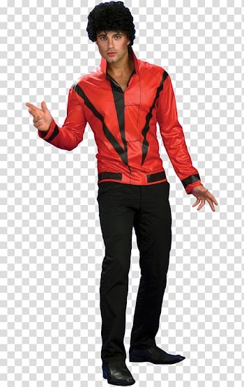 Michael Jackson's Thriller jacket Halloween costume Clothing, jacket transparent background PNG clipart