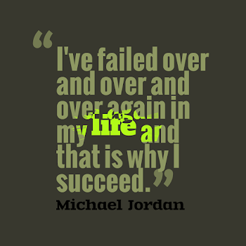 Michael Jordan quote about failed.