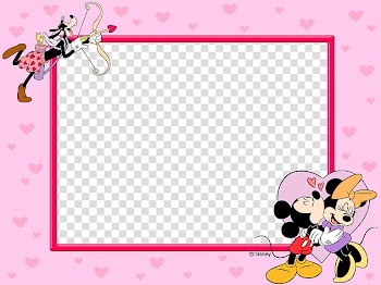 Mickey and Minnie Mouse frame , frame Receita bruta, Disney frame template design transparent background PNG clipart