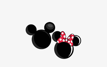 Mickey And Minnie Mouse Silhouette Collection - Mickey And Minnie ...