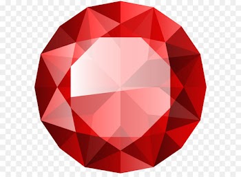 Mickey Mouse Diamond Clip art - Red Diamond Transparent Clip Art Image 