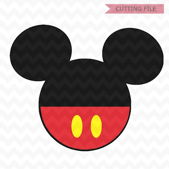Mickey Mouse Head SVG Layered Mickey Mouse SVG and PNG | PNGio