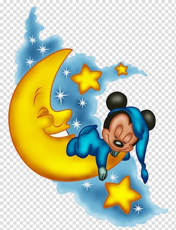 Mickey Mouse , Mickey Mouse Minnie Mouse Animated cartoon , sleep transparent background PNG clipart