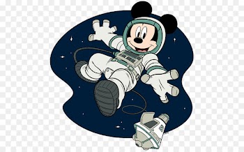 Mickey Mouse, Minnie Mouse, Donald Duck, Cartoon, Astronaut PNG