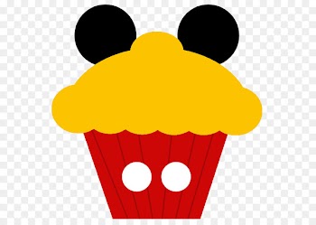 Mickey Mouse Minnie Mouse Donald Duck Cupcake Clip art - mickey 