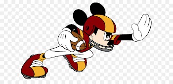 Mickey Mouse Minnie Mouse Donald Duck T-shirt Goofy - disney football 