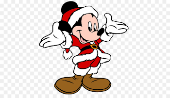 Mickey Mouse Minnie Mouse Pluto Goofy Donald Duck - Santa png ...