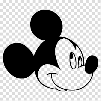Mickey Mouse Minnie Mouse Silhouette , Mickey Mouse transparent ...