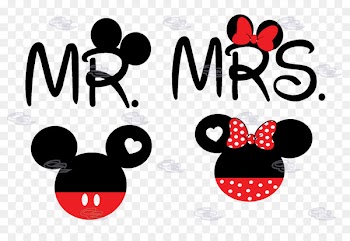 Mickey Mouse Minnie Mouse T-shirt Mrs. The Walt Disney Company - Mr 