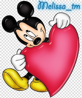 Mickey mouse with heart transparent background PNG clipart